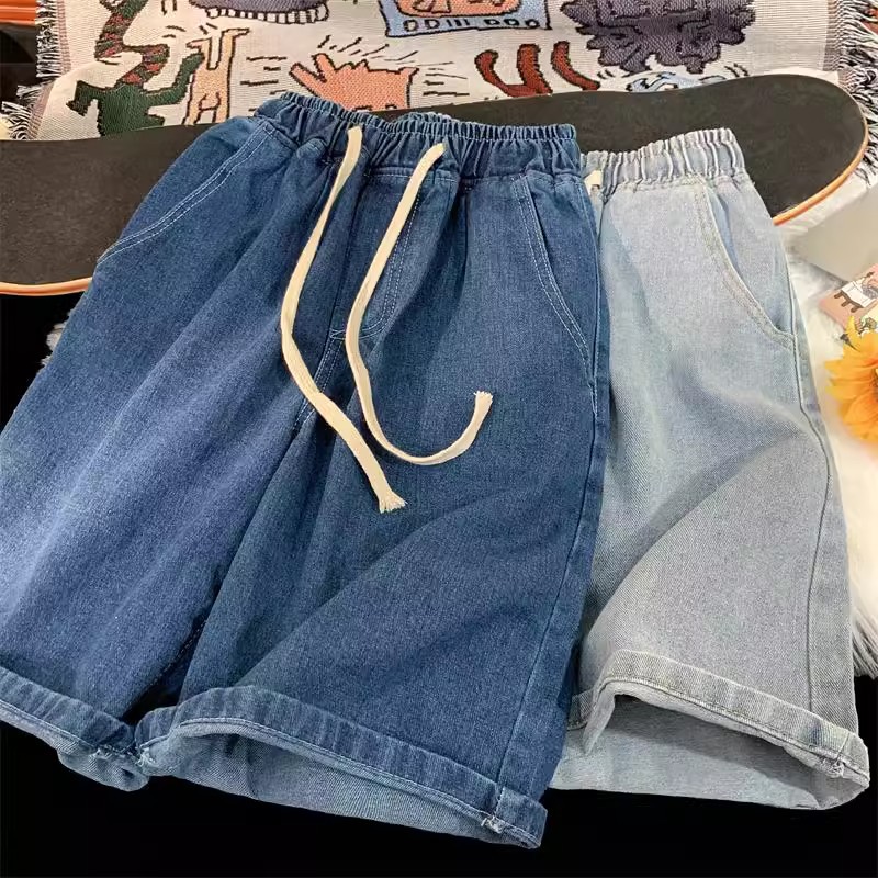 2026 New Korean Style Vintage  - Street Fashion Jeans ulasan dan harga