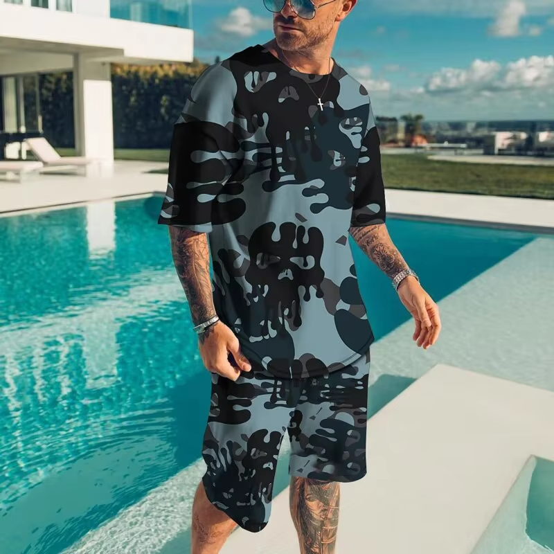 Fashion Men's Sportswear Summe - Street Fashion Tshirt ulasan dan harga