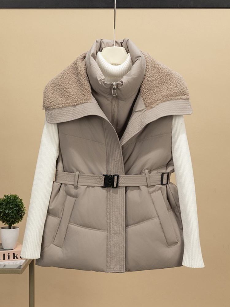 New Women's Quilted Puffer Ves - Puffer Vest Padded ulasan dan harga