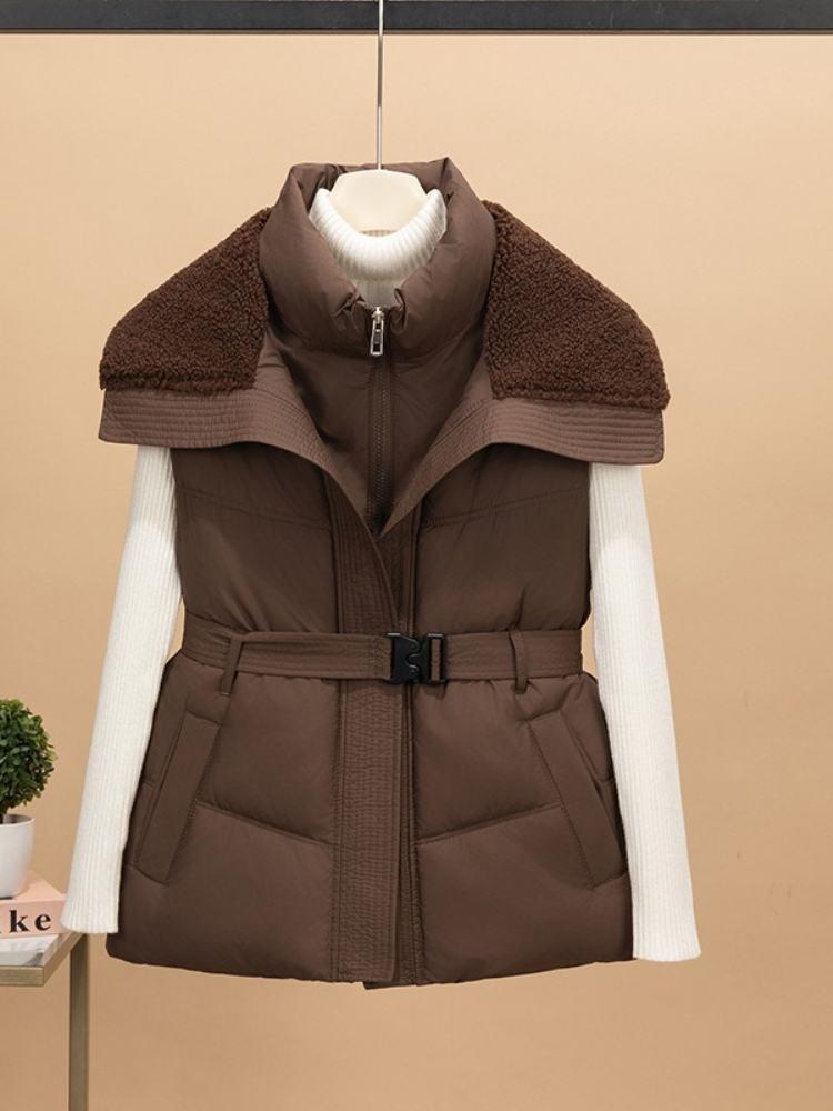 New Women's Quilted Puffer Ves - Puffer Vest Padded ulasan dan harga