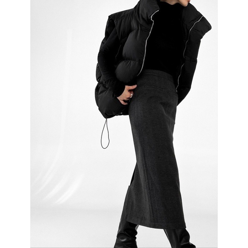 Women's Cotton-padded Jacket 2 - Puffer Vest Padded ulasan dan harga