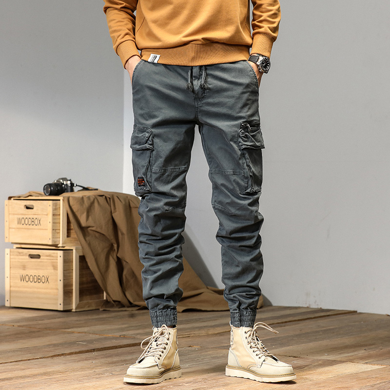 CAAYU Joggers Cargo Pants Mens - Techwear Pants Tactical ulasan dan harga