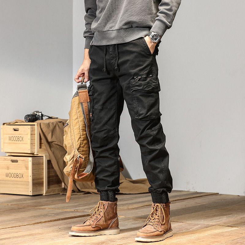 CAAYU Joggers Cargo Pants Mens - Techwear Pants Tactical ulasan dan harga