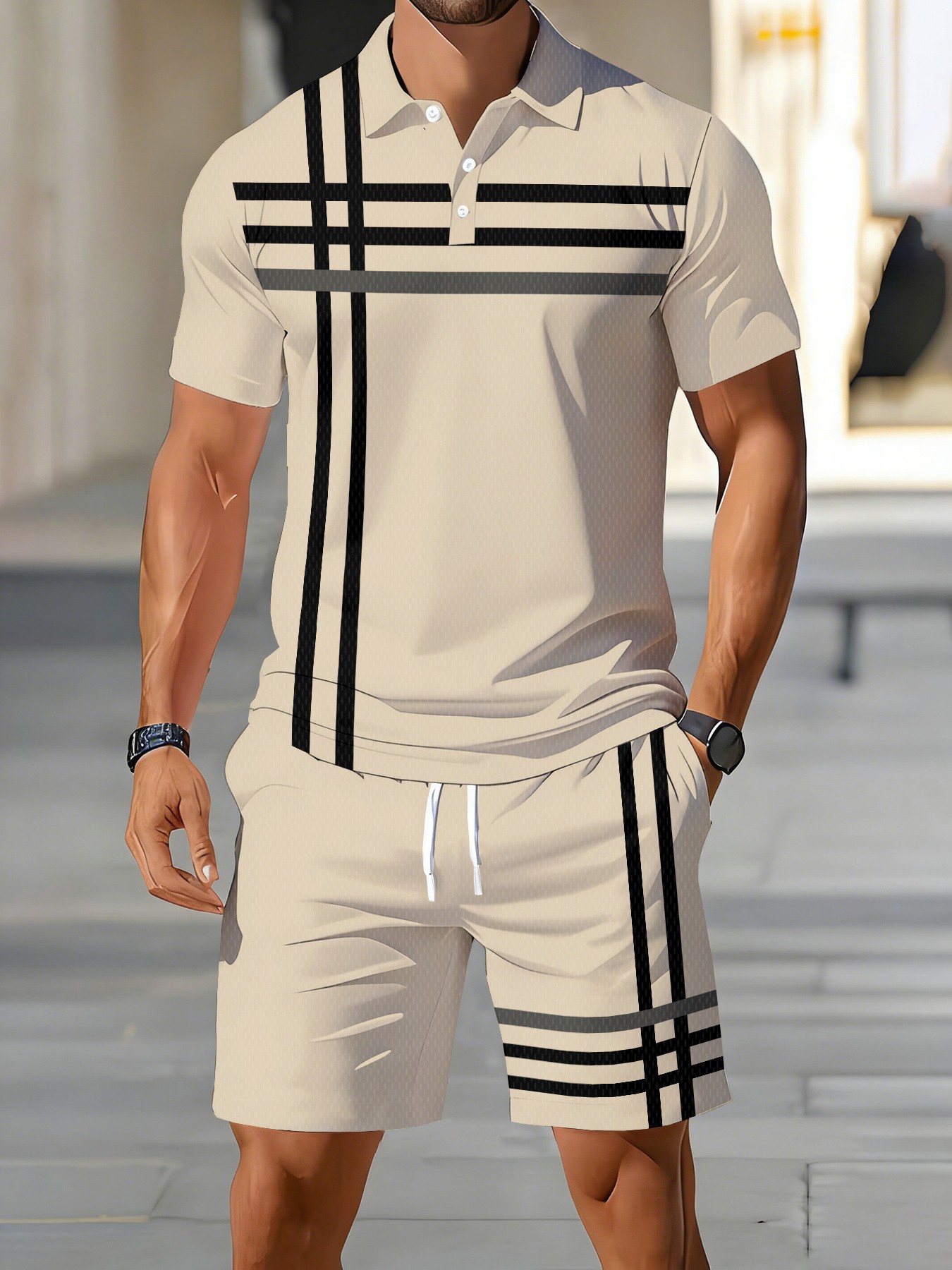2026 Summer American Men's Pol - Street Fashion Summer 2026 ulasan dan harga