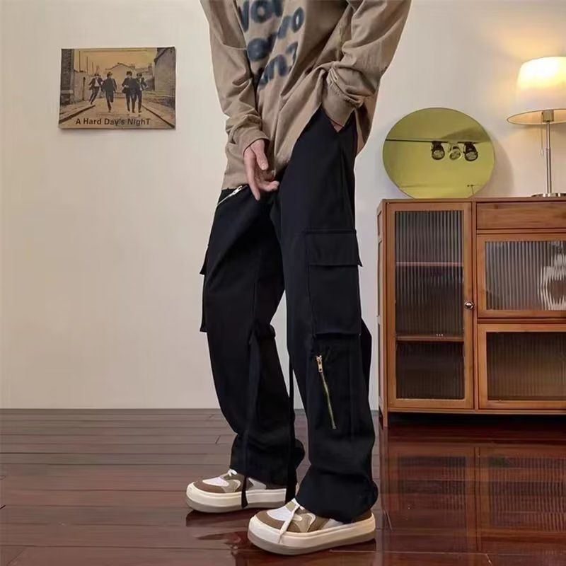 Men Summer Zipper Cargo Pants  - Techwear Pants Tactical ulasan dan harga