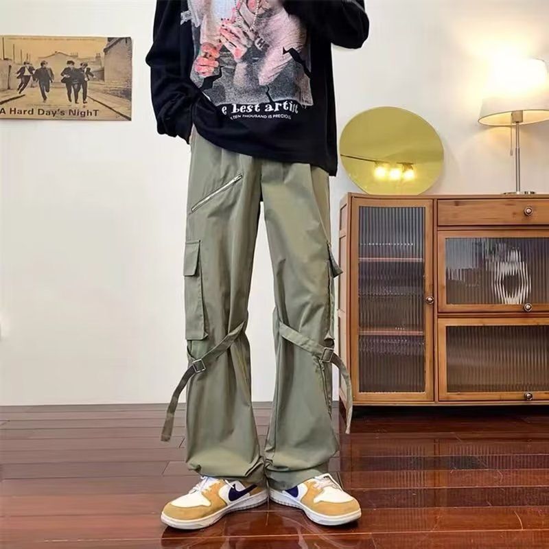 Men Summer Zipper Cargo Pants  - Techwear Pants Tactical ulasan dan harga
