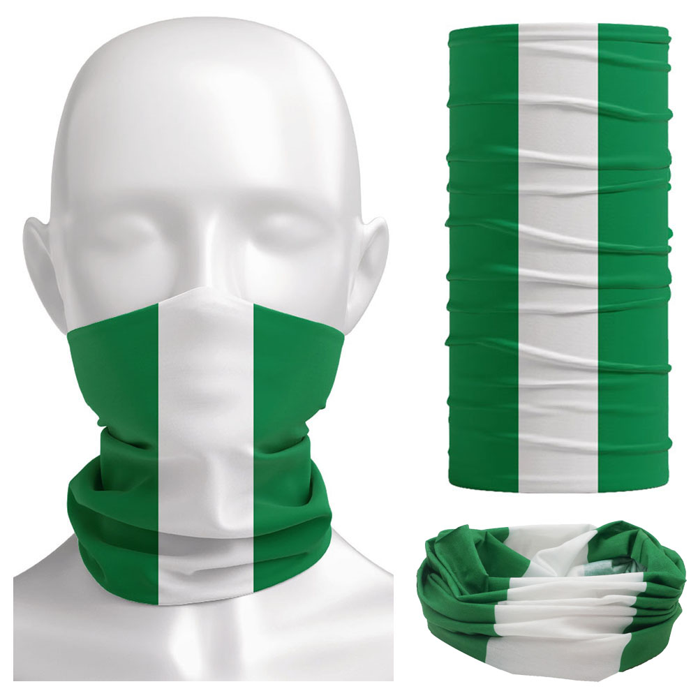 Nigeria Flag Bandanna Women Ne - Balaclava Face Mask ulasan dan harga