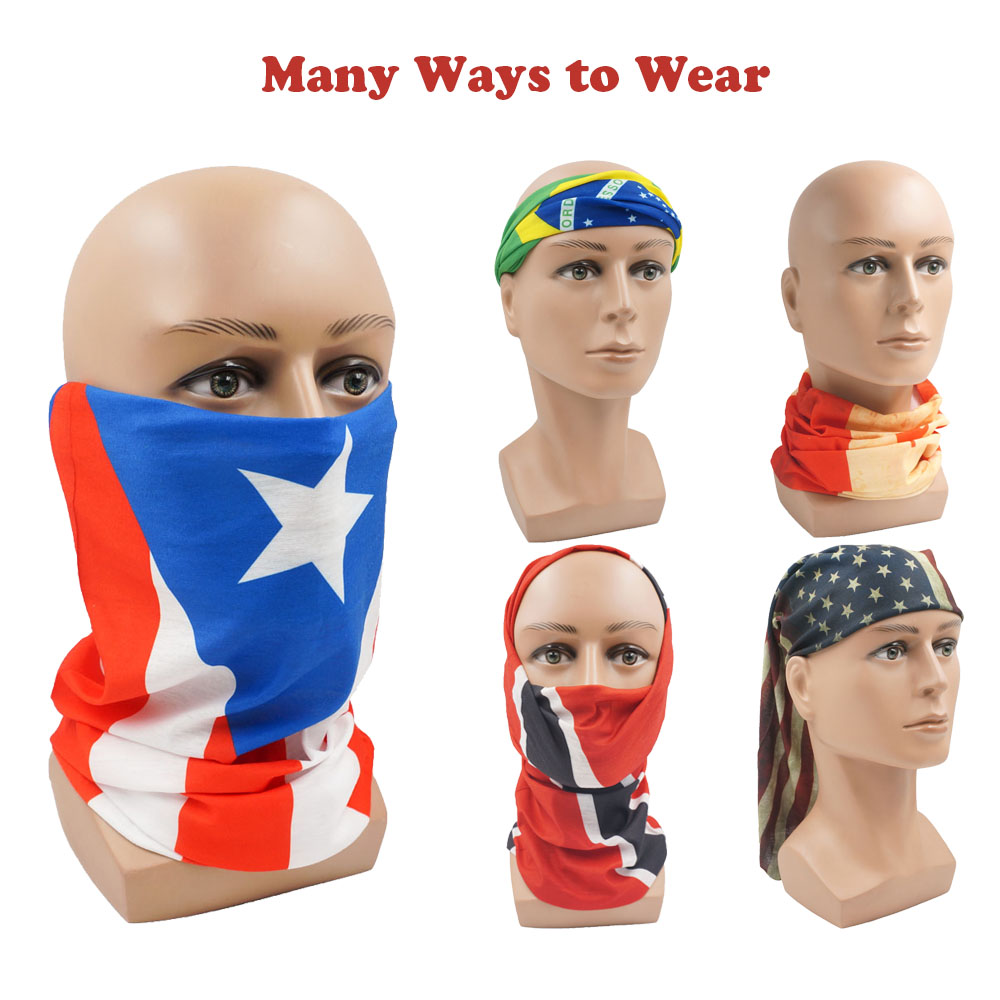 Nigeria Flag Bandanna Women Ne - Balaclava Face Mask ulasan dan harga