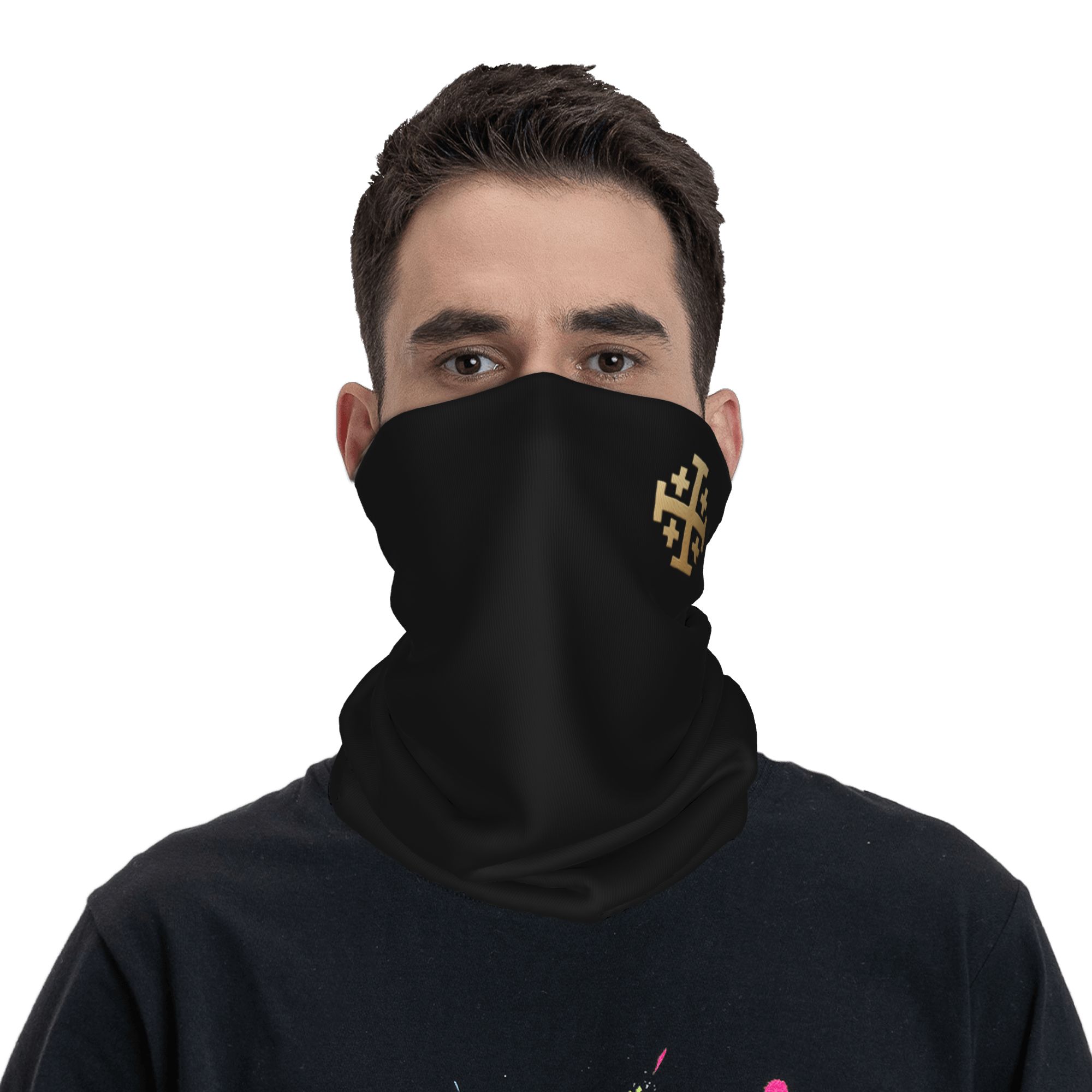 Knight Jerusalem Cross Christi - Balaclava Face Mask ulasan dan harga