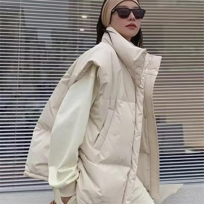 2025 New Korean Winter Vest Ja - Puffer Vest Padded ulasan dan harga