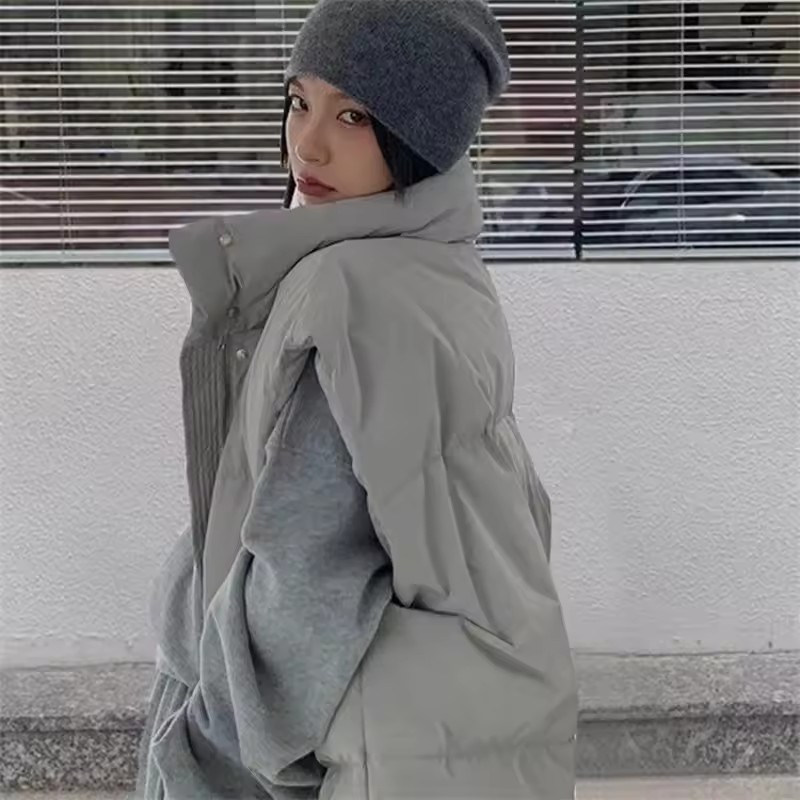 2025 New Korean Winter Vest Ja - Puffer Vest Padded ulasan dan harga