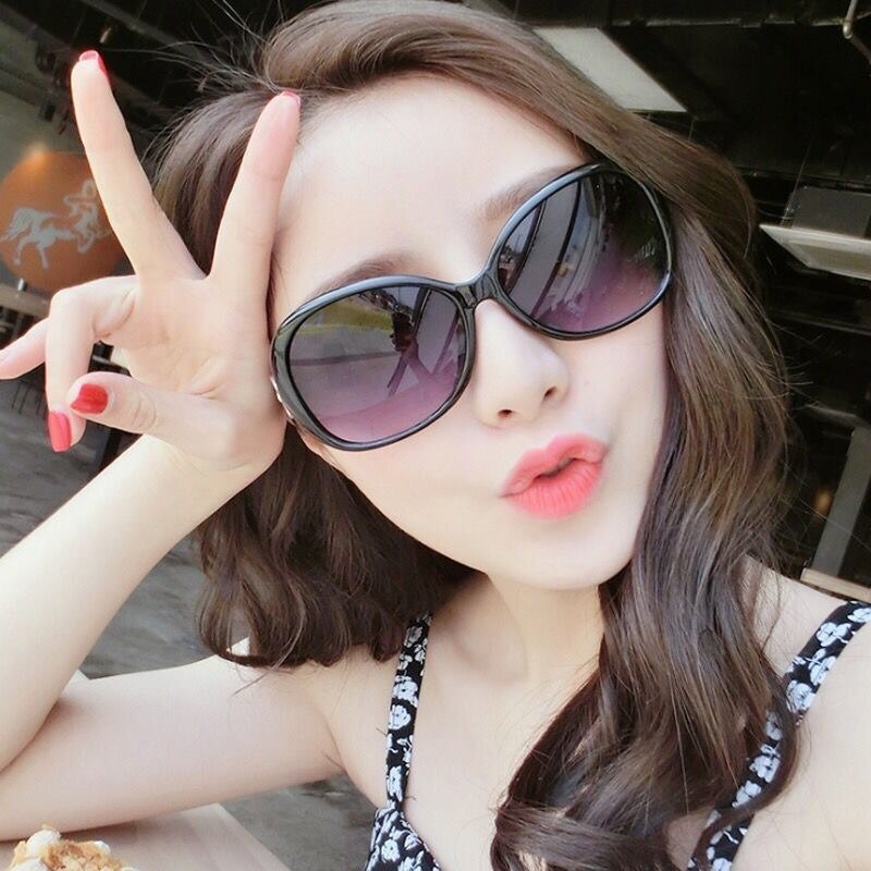 New Fashion Oval Sunglasses Tr - Street Fashion Photo ulasan dan harga