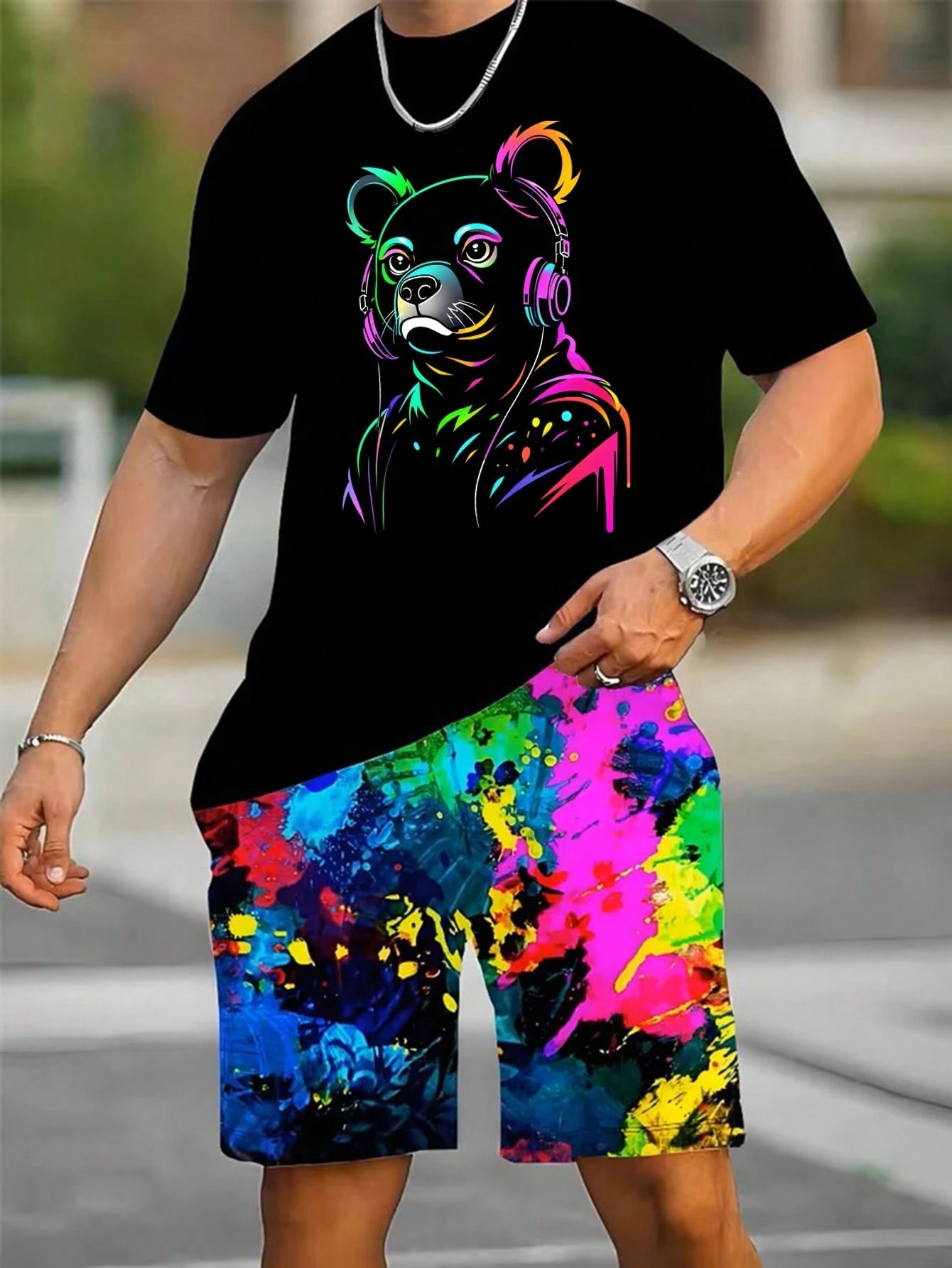 2026 Summer New Men's Short-Sl - Street Fashion Summer 2026 ulasan dan harga