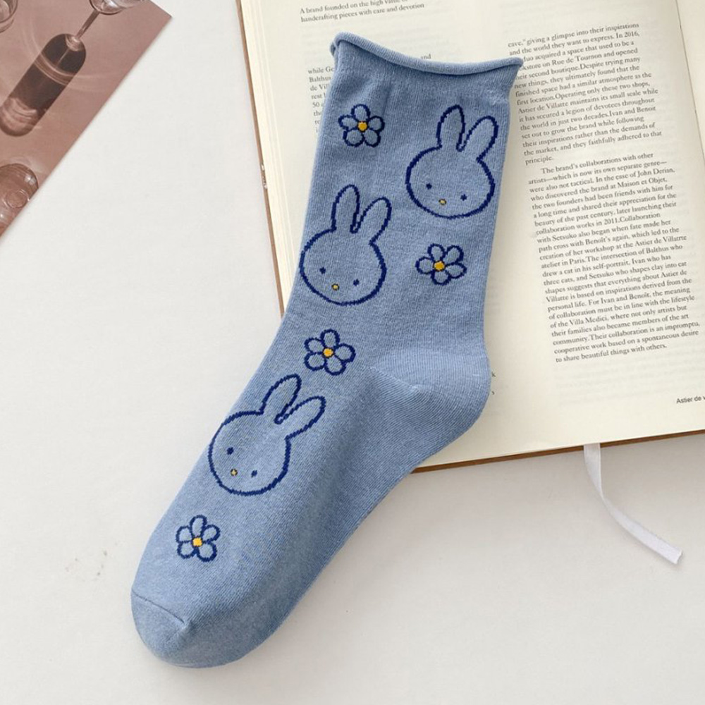5 Pair Cute Funny Cartoon Rabb - Street Fashion Youtube ulasan dan harga