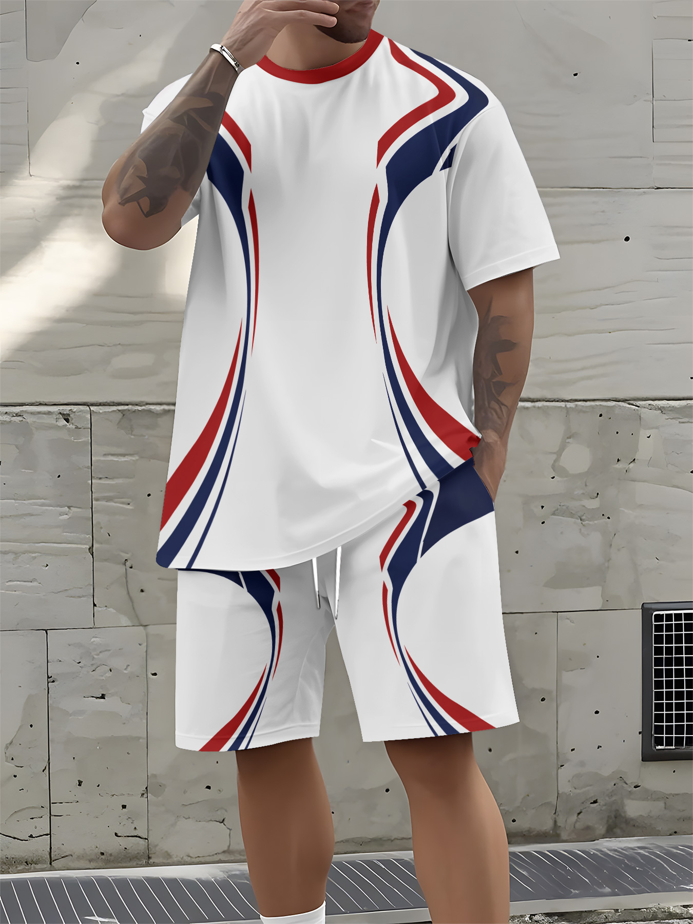 2026 Summer New Men's Short-Sl - Street Fashion Summer 2026 ulasan dan harga
