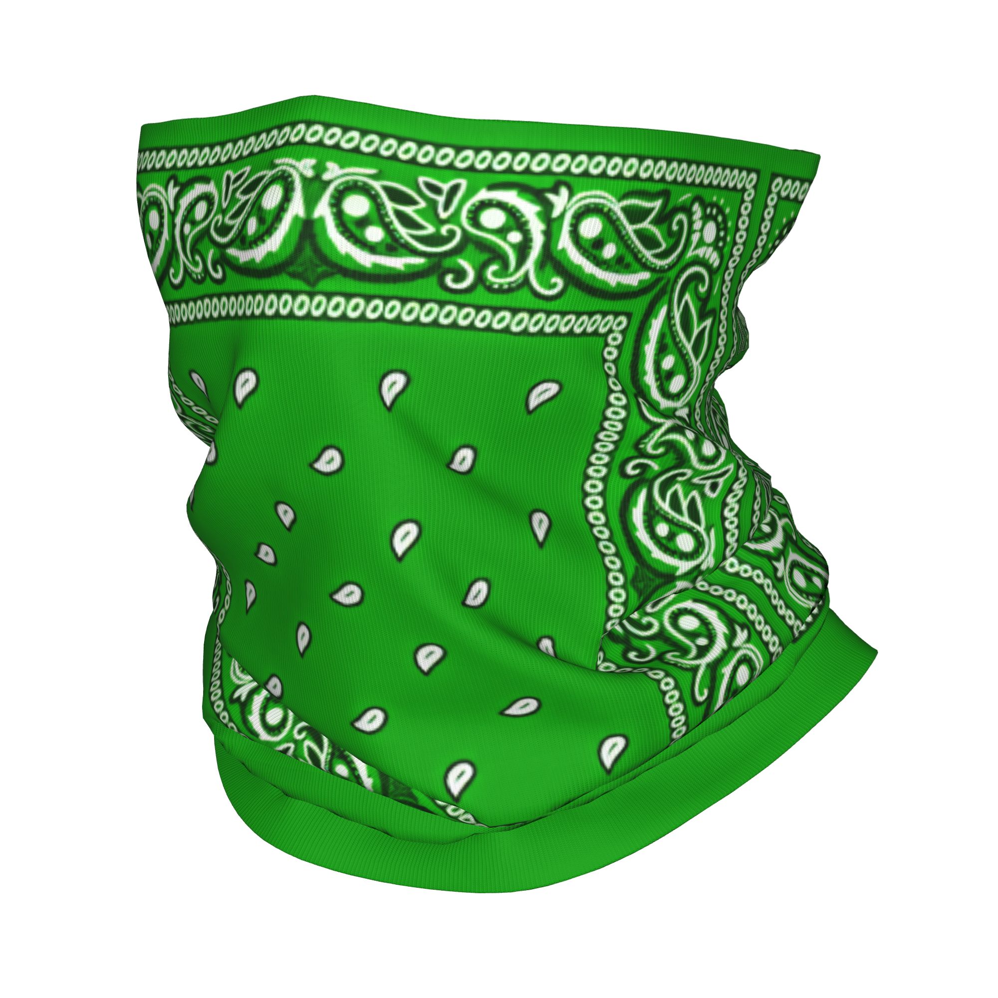 green Bandana  Cool Cycling Ma - Balaclava Face Mask ulasan dan harga