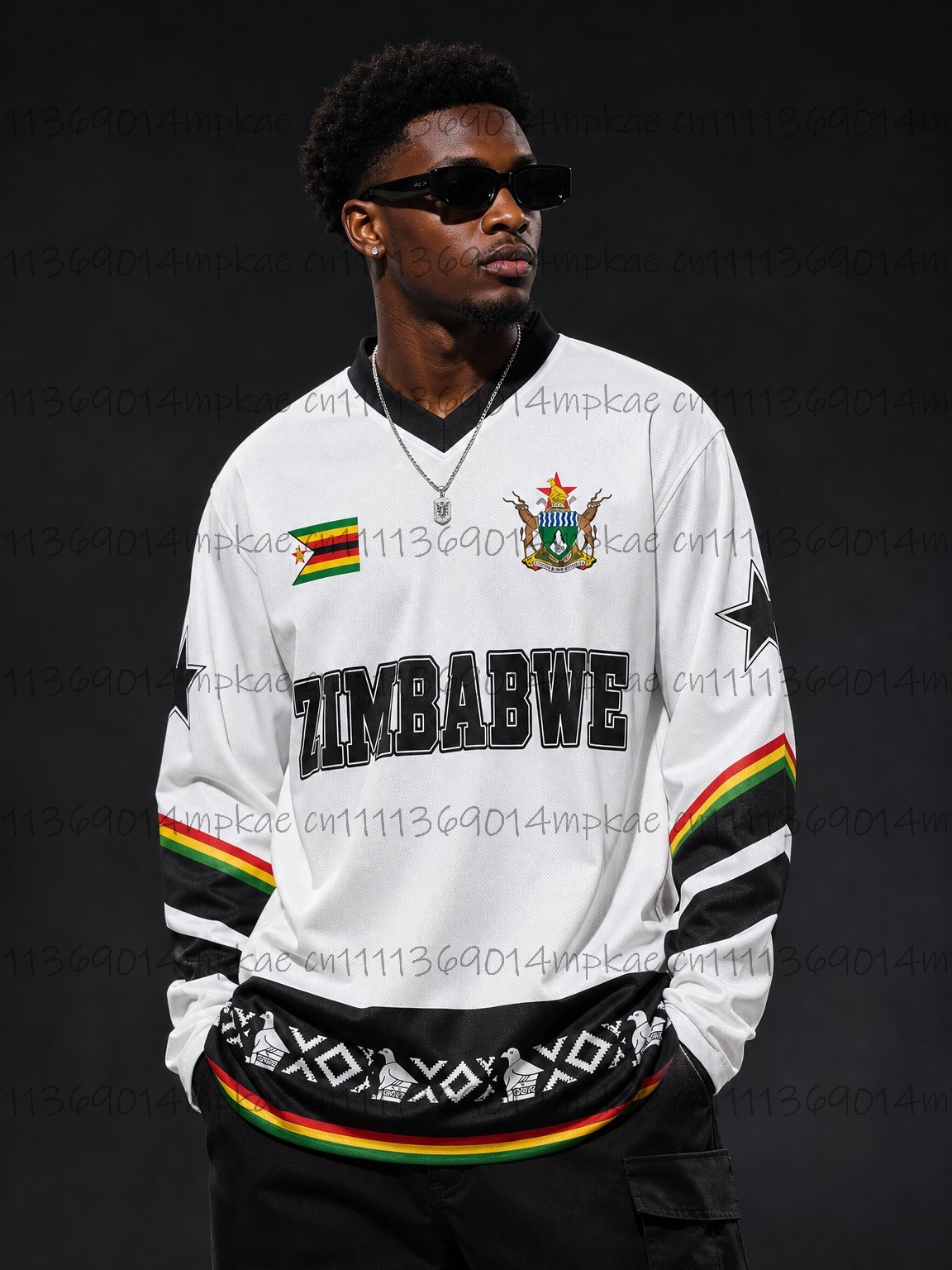 Autumn Zimbabwe Ethnic Street  - Street Fashion Tshirt ulasan dan harga
