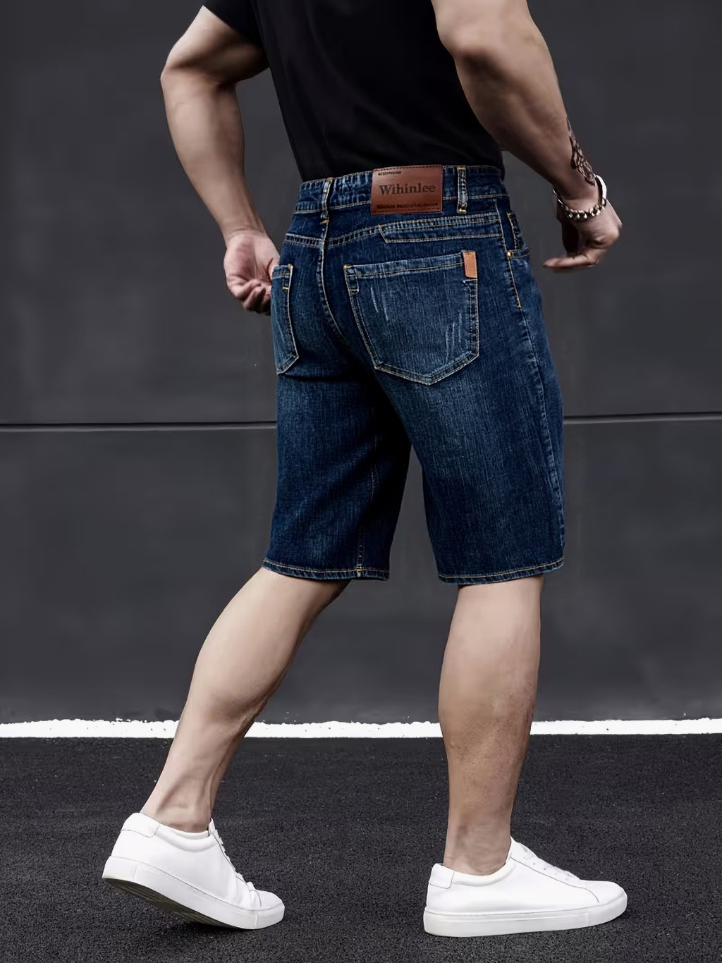 Wthinlee New Business Men's Je - Street Fashion Jeans ulasan dan harga
