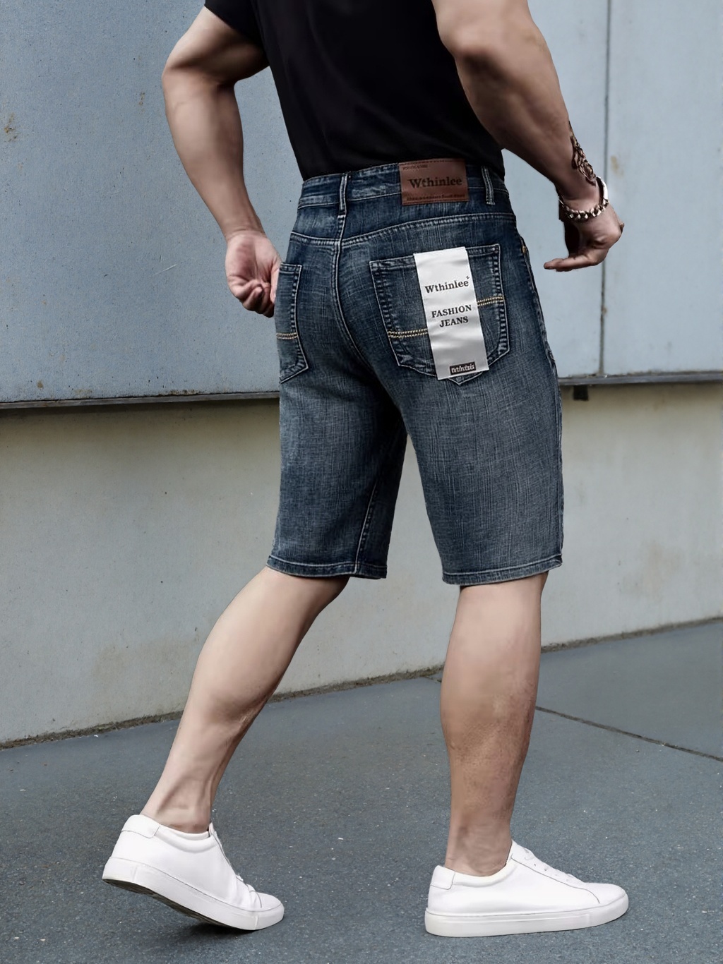 Wthinlee New Business Men's Je - Street Fashion Jeans ulasan dan harga