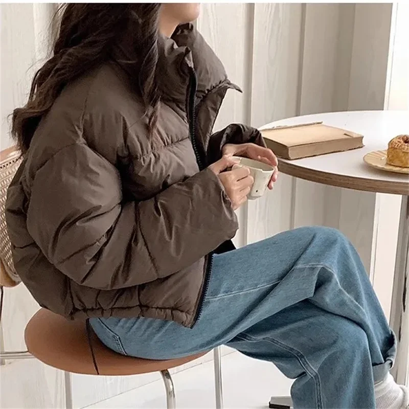 2024 New Women Solid Loose Puf - Puffer Vest Padded ulasan dan harga